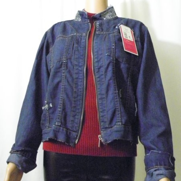 lightweight cropped Jean Jacket - Picture 4 of 6